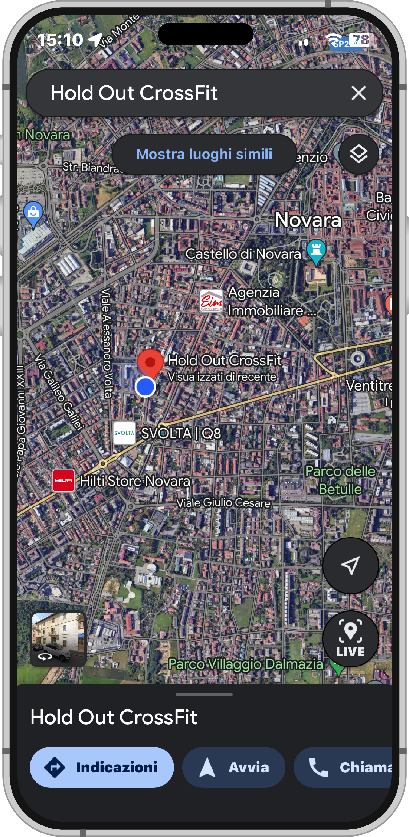 Come raggiungerci